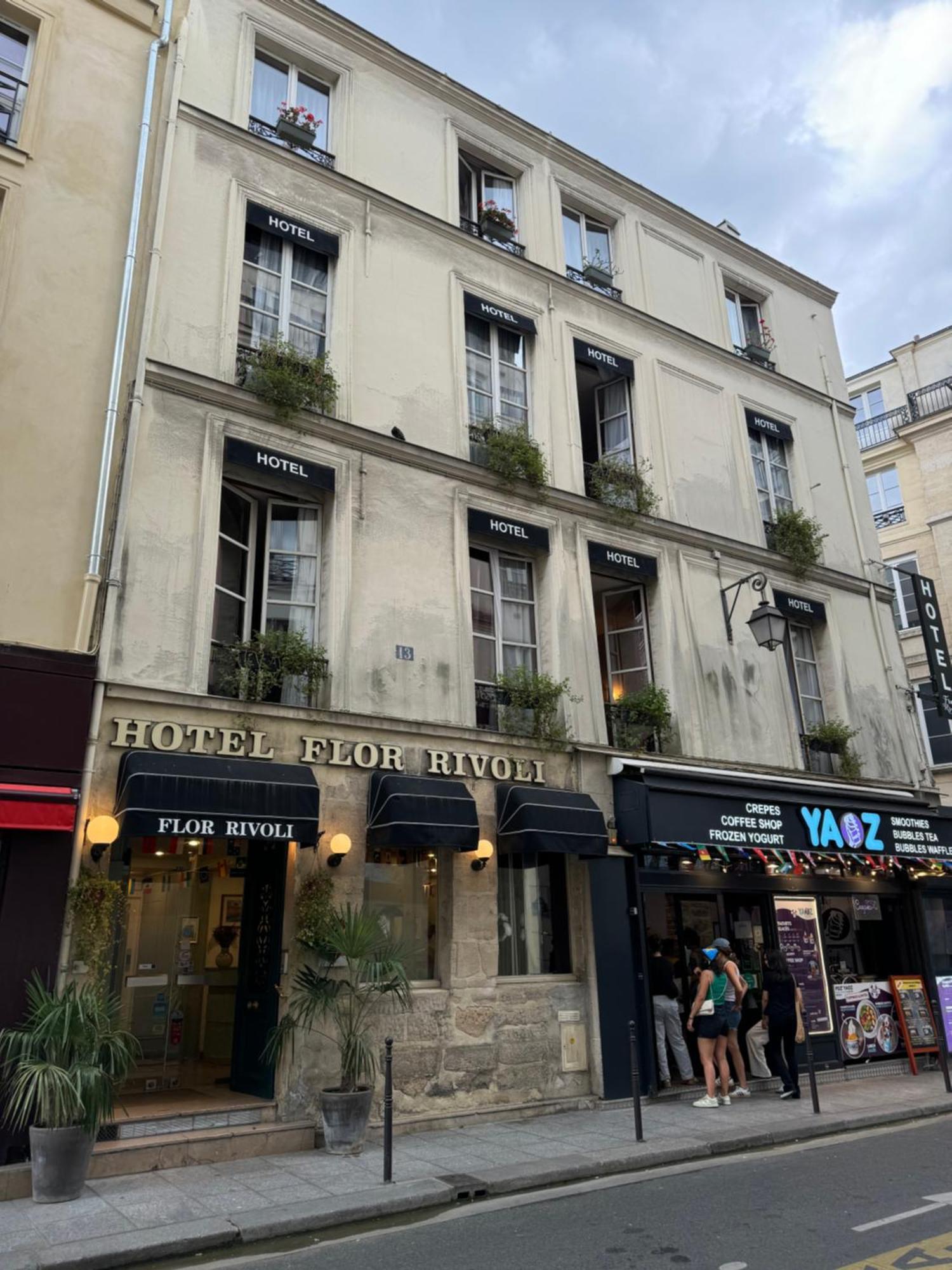 Hotel Flor Rivoli Paris Luaran gambar